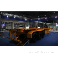 DongFeng 3-Axle Flat Bed نصف مقطورة